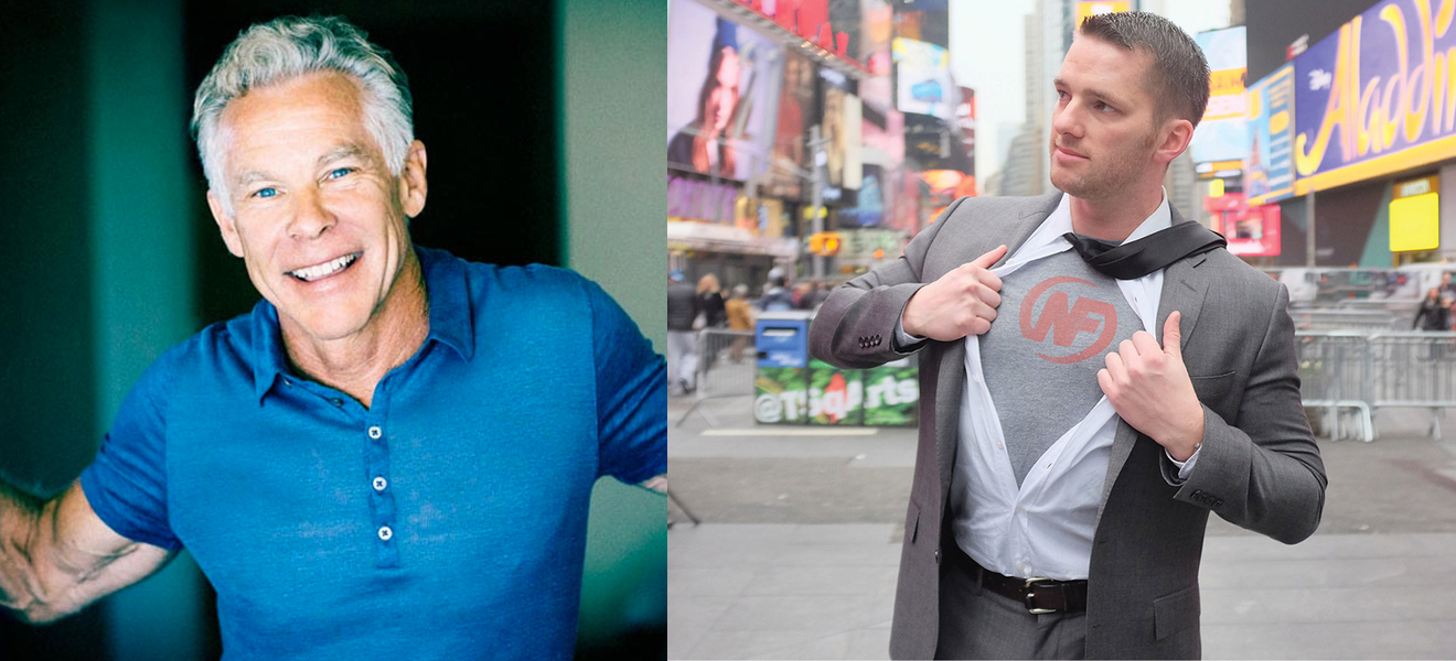 Mark Sission (left)—author of Mark&rsquo;s Daily Apple—and Steve Kamb (right)—author of Nerd Fitness.