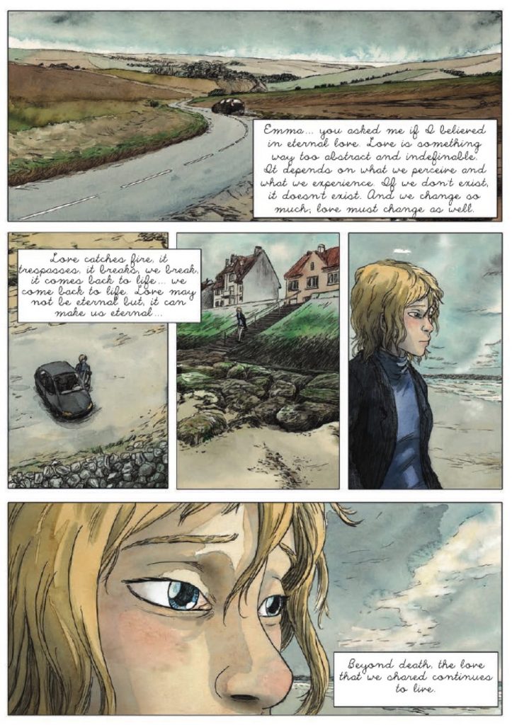 The final page sums up Clementine&rsquo;s notion of love.