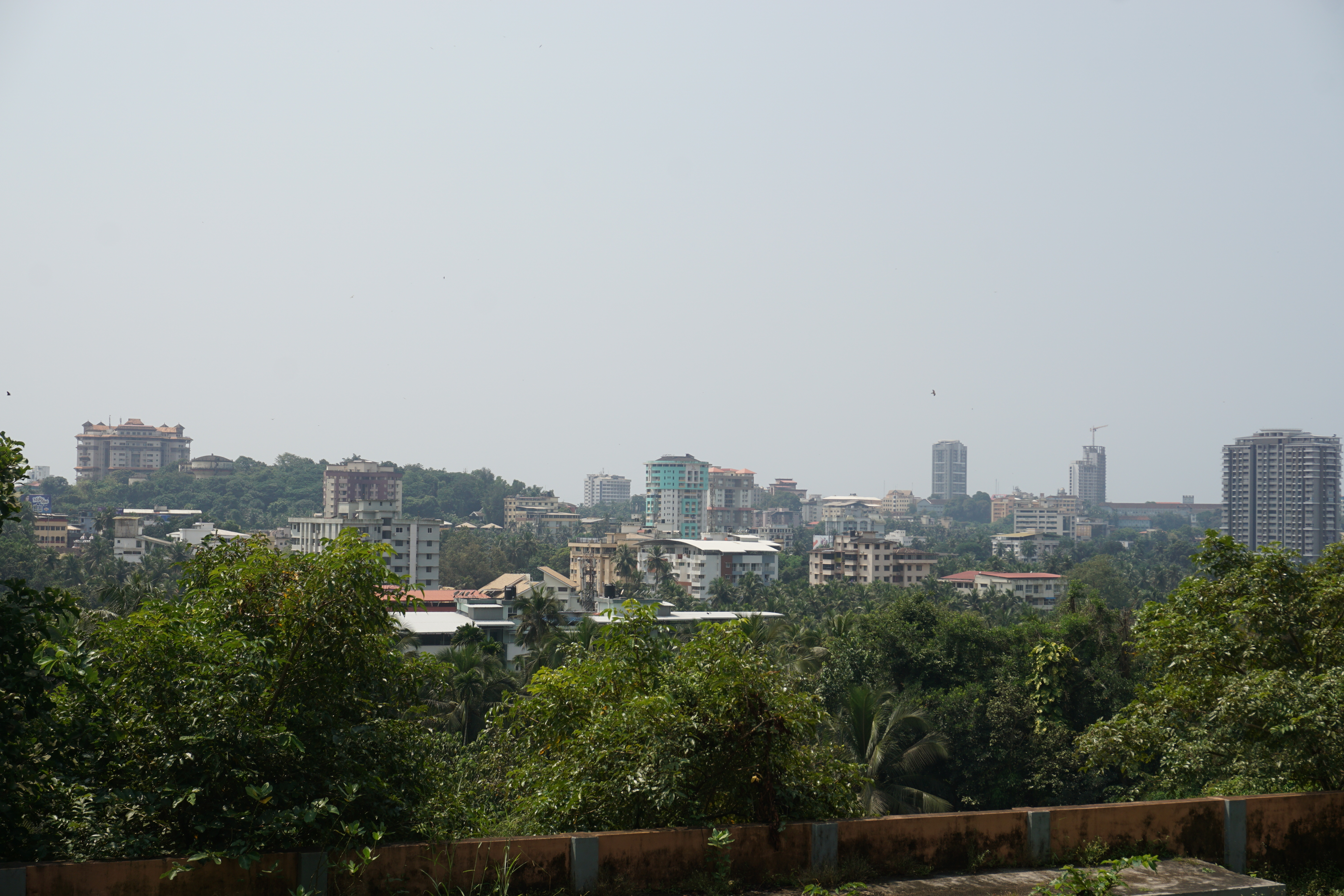 View of Mangalore from Kadri hill.