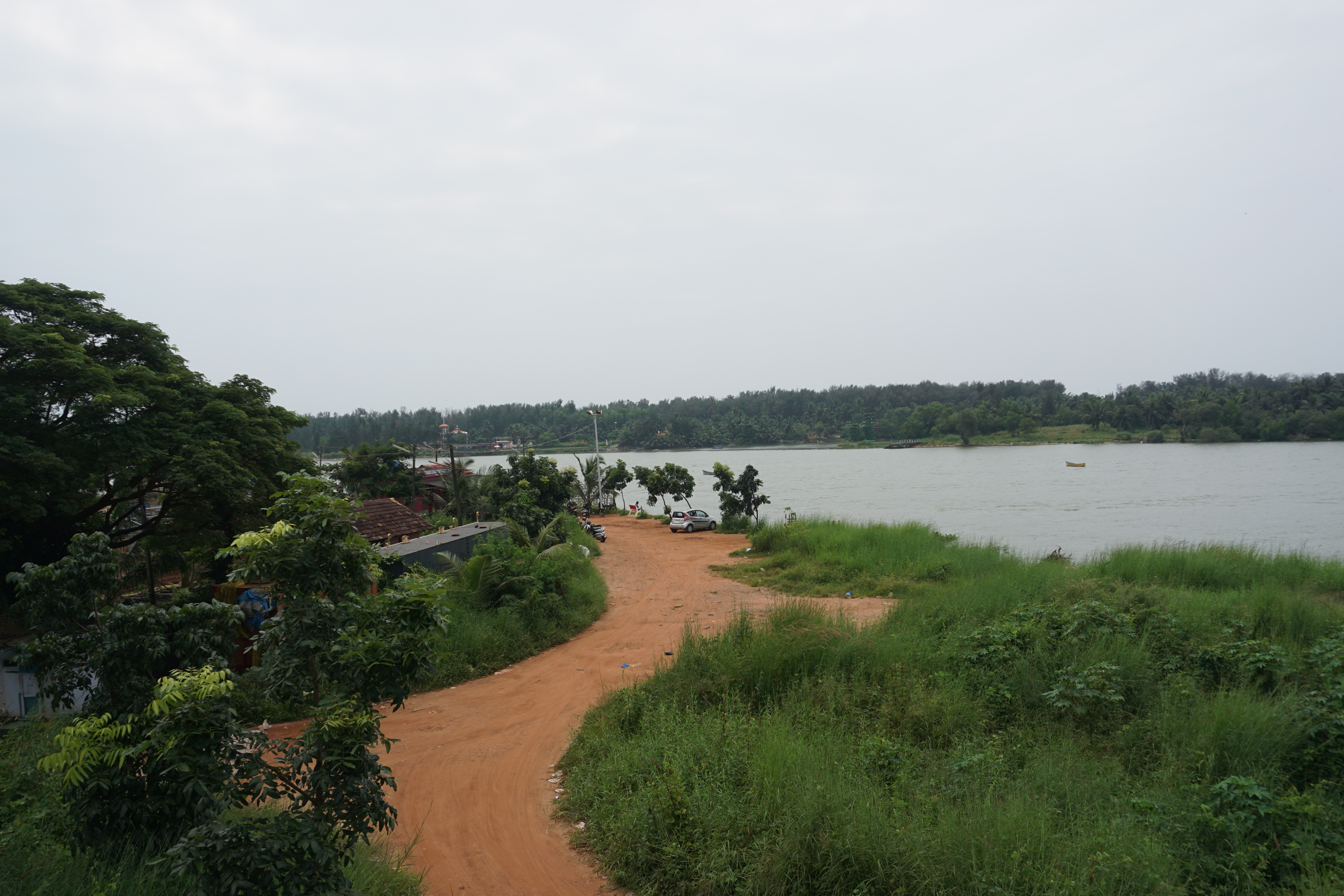 The ferry ghat from Sultan Battery