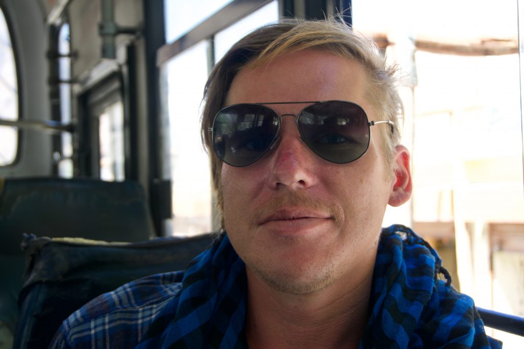 Jonas Eckert—on our way to Kaza.