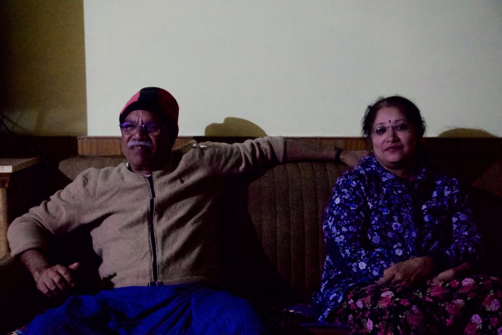 Mr. Badrinath and Puja.