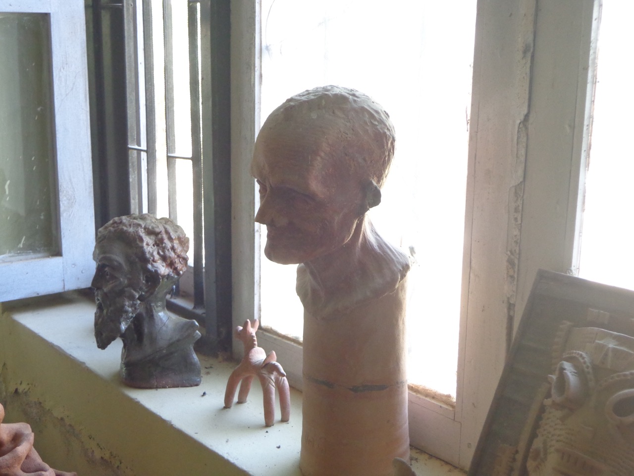 One of the exhibits in the small museum