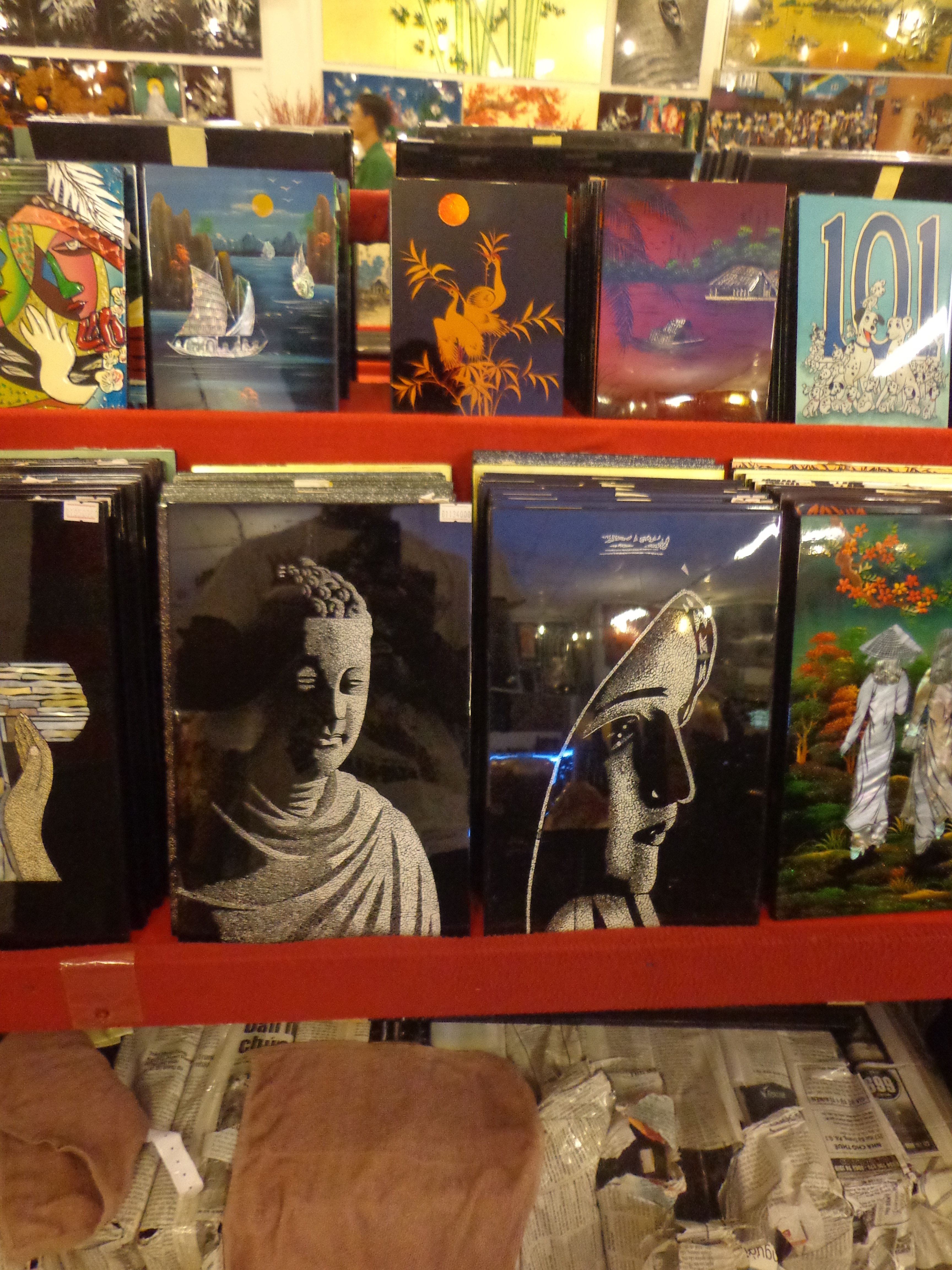 The finished artworks are stunning.