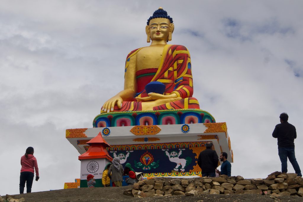 The Buddha statue that Langza is famous for.