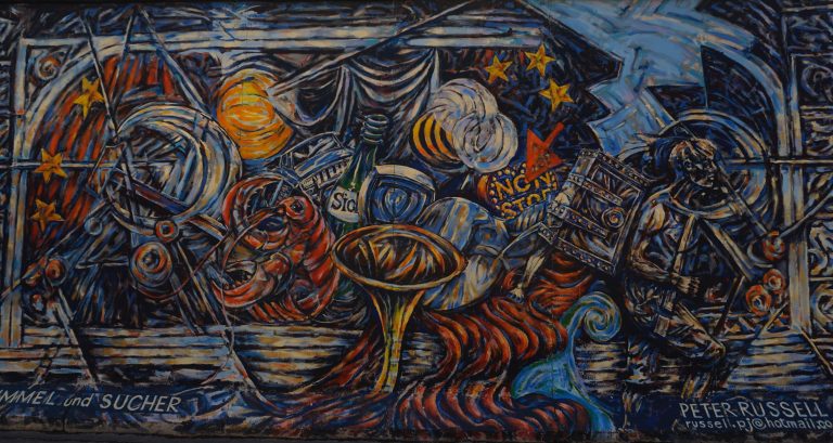 Sky and Viewfinder by Peter Russel.