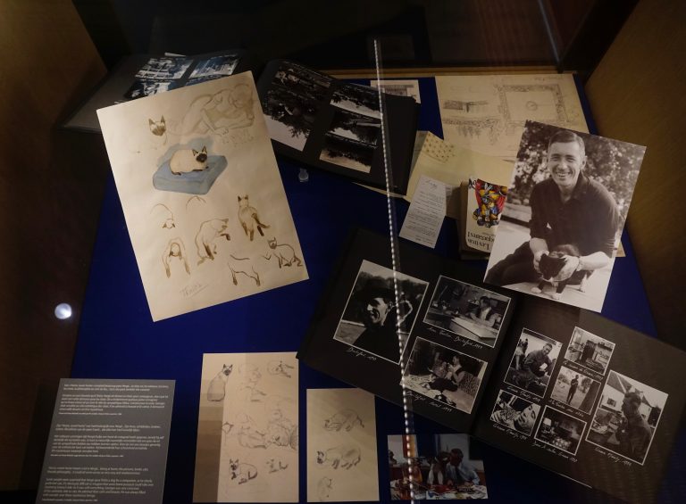 Herge&rsquo;s drawings of cats. Despite giving Tintin [a dog](https://en.wikipedia.org/wiki/Snowy_