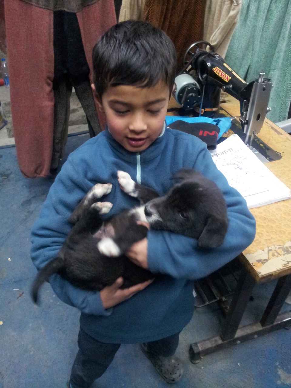 Same Anubhav, different puppy.