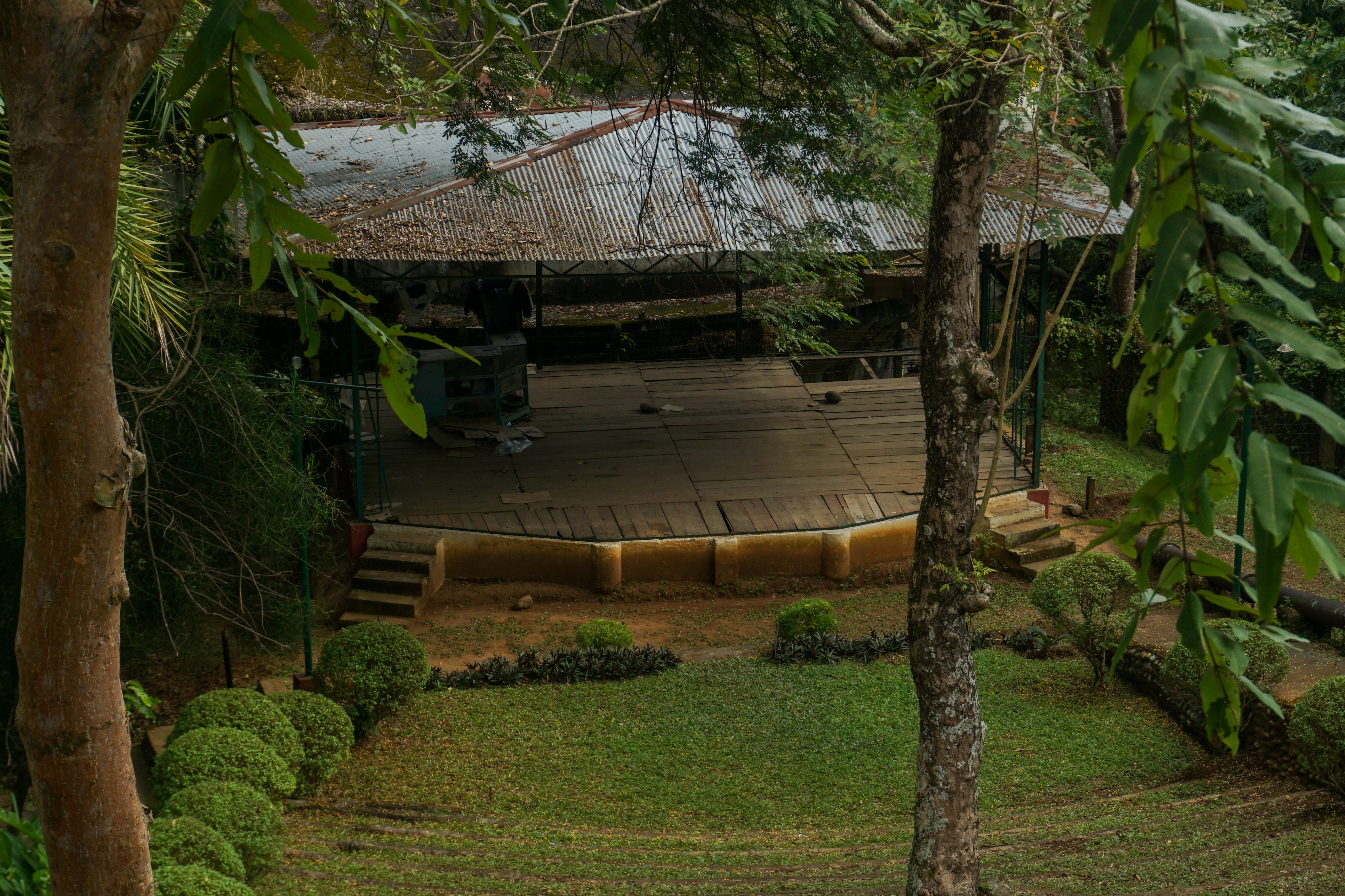 The auditorium inside the premises.
