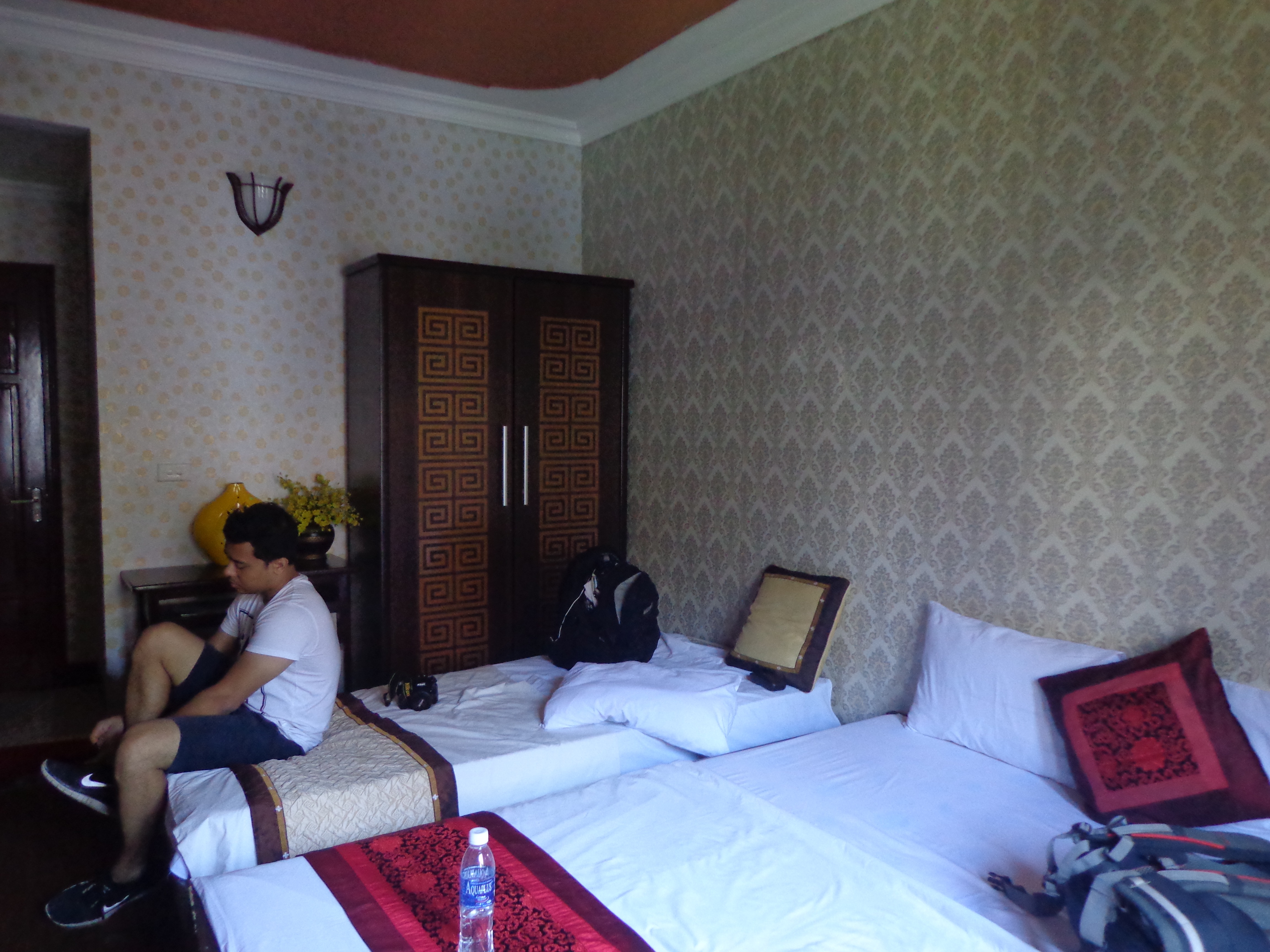 We moved to a better accommodation on one edge of Ma May street.