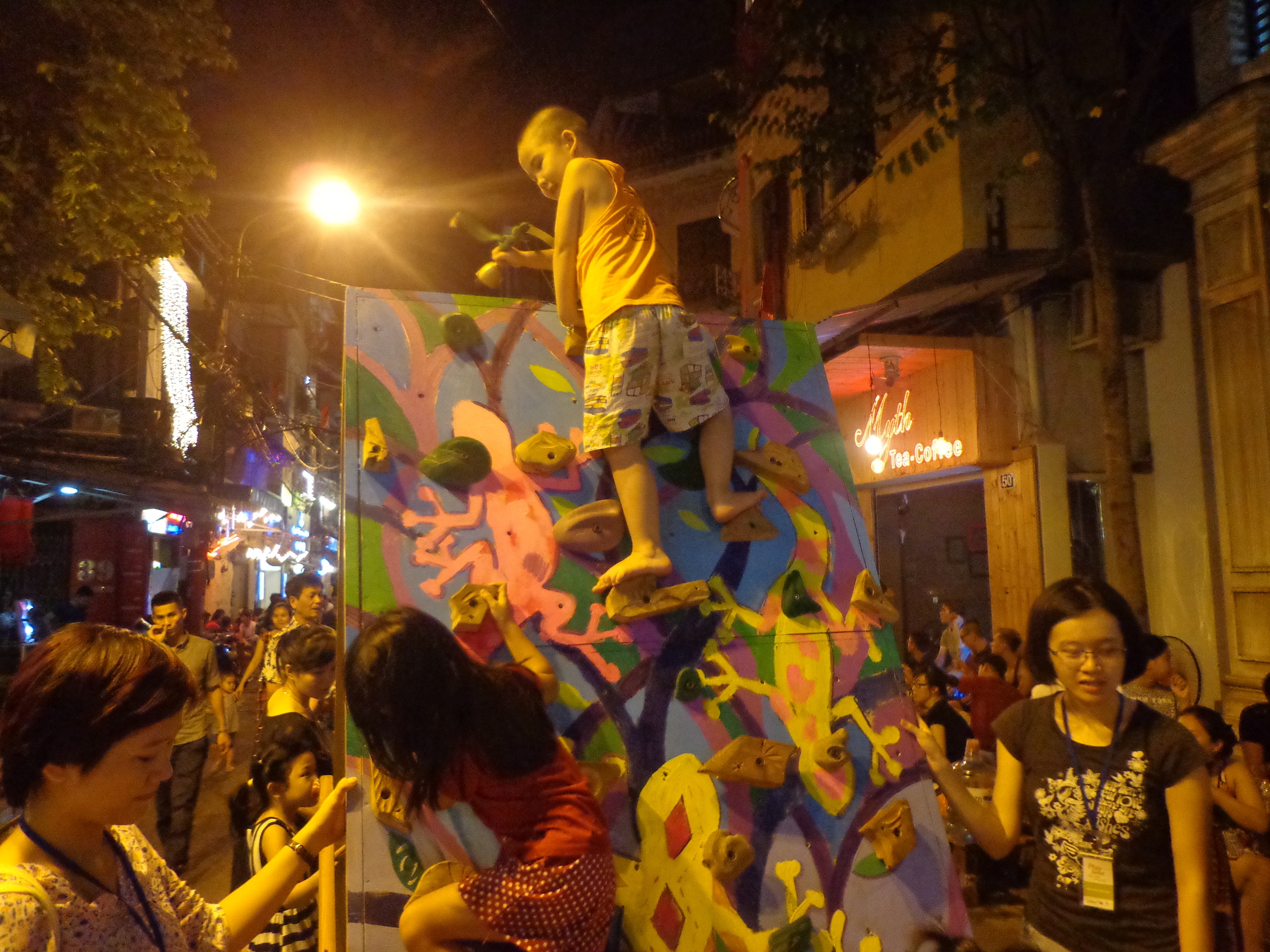 Even the kids aren&rsquo;t neglected. There is an entire street dedicated to activities meant for just kids.