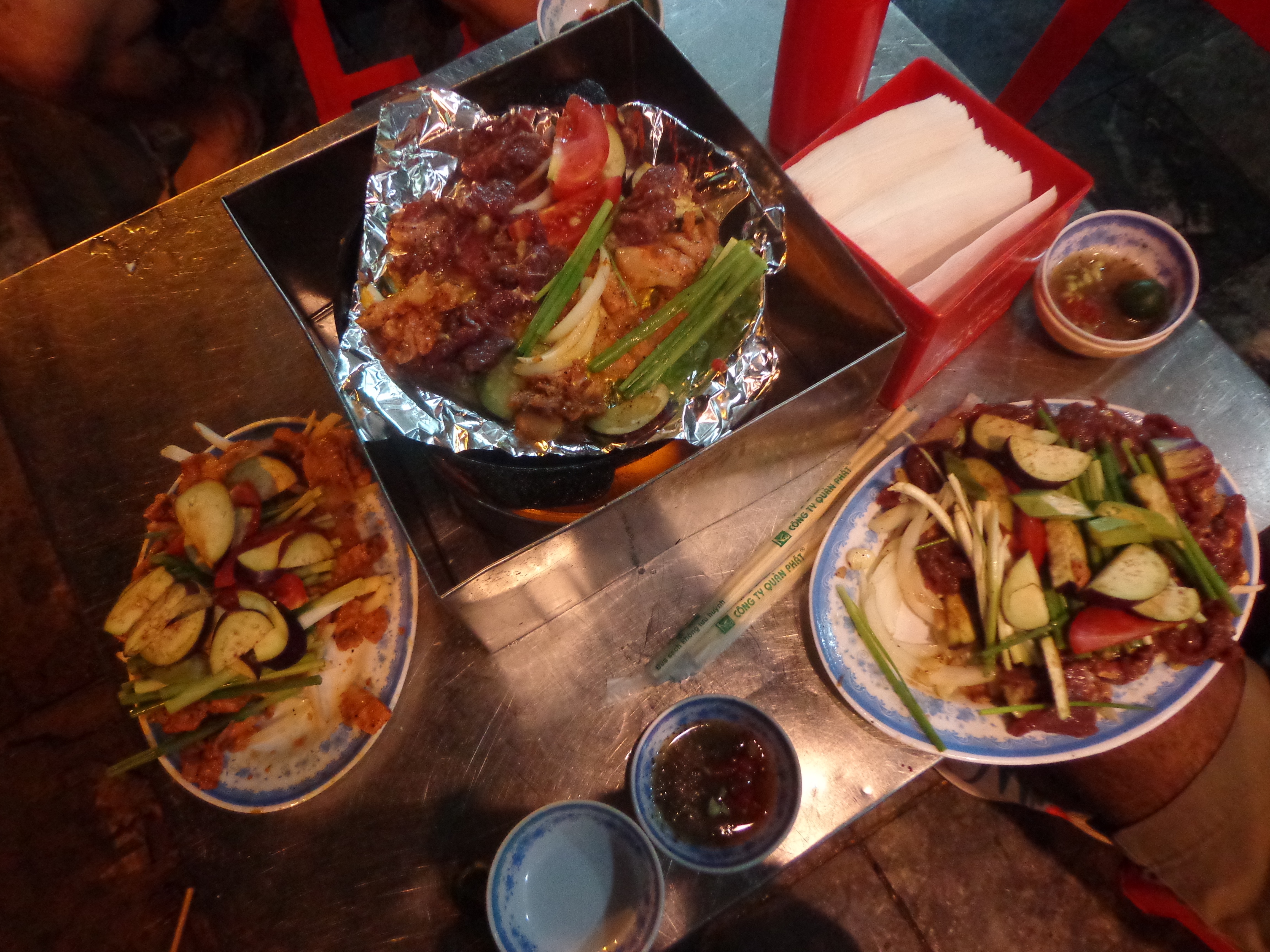 We had this traditional barbecue where we had to grill raw meat on iron plate heated by paraffin fire. Barbeque Nation is just a mere shadow of this.