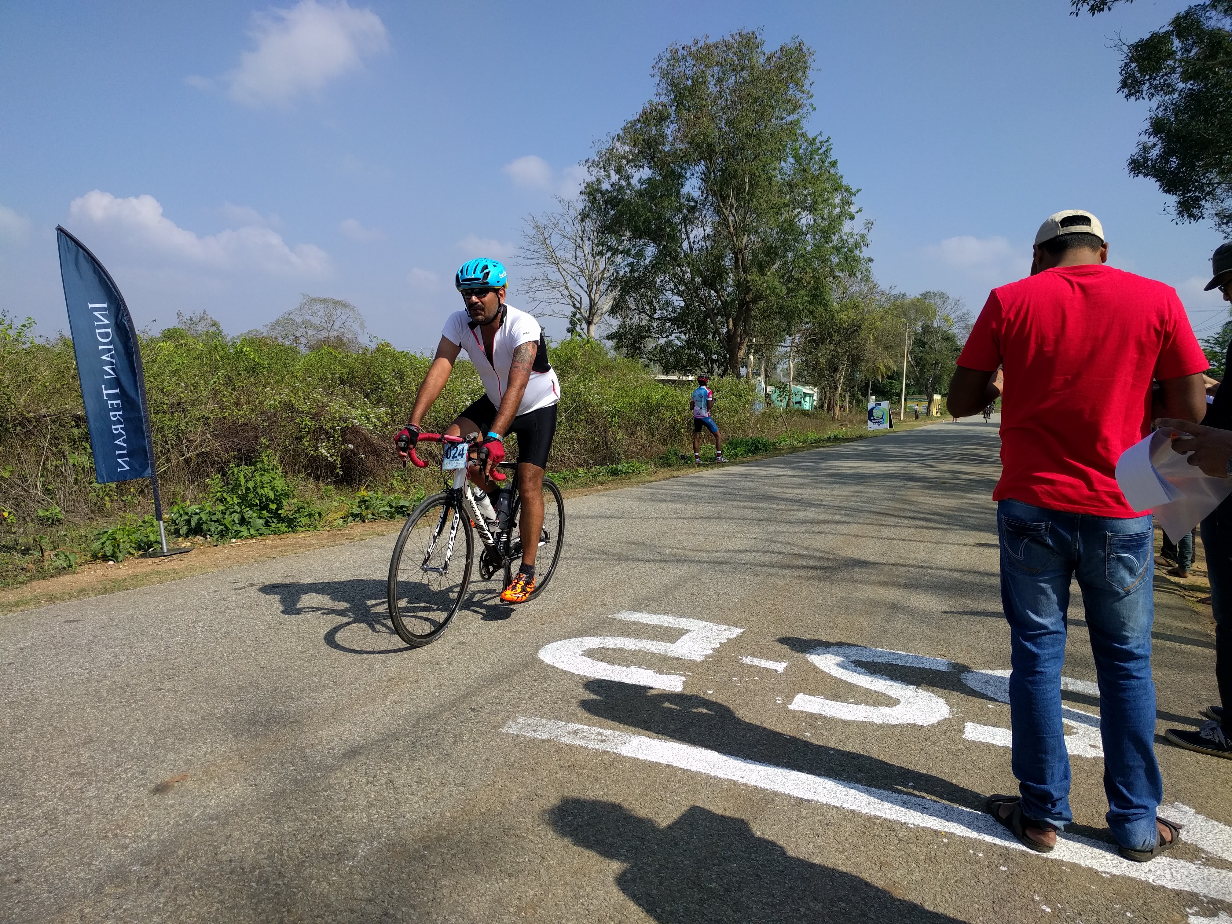 The end of competitive section. I had raised my hands and forfeit any attempt at getting myself timed.