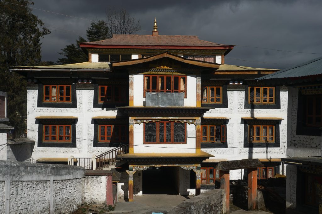 The main entrance to the Monastery.