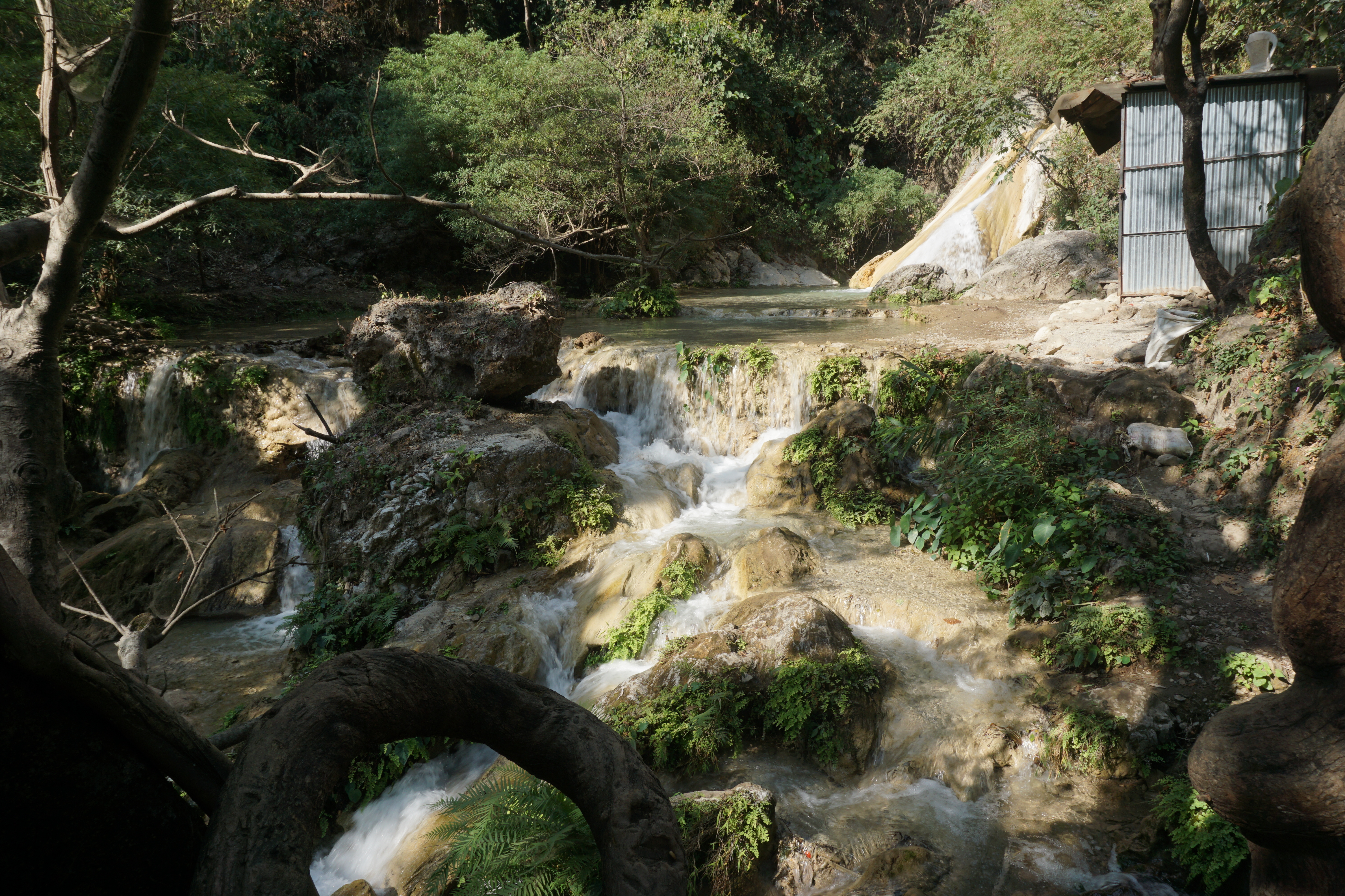 Midway point. The shop was closed.