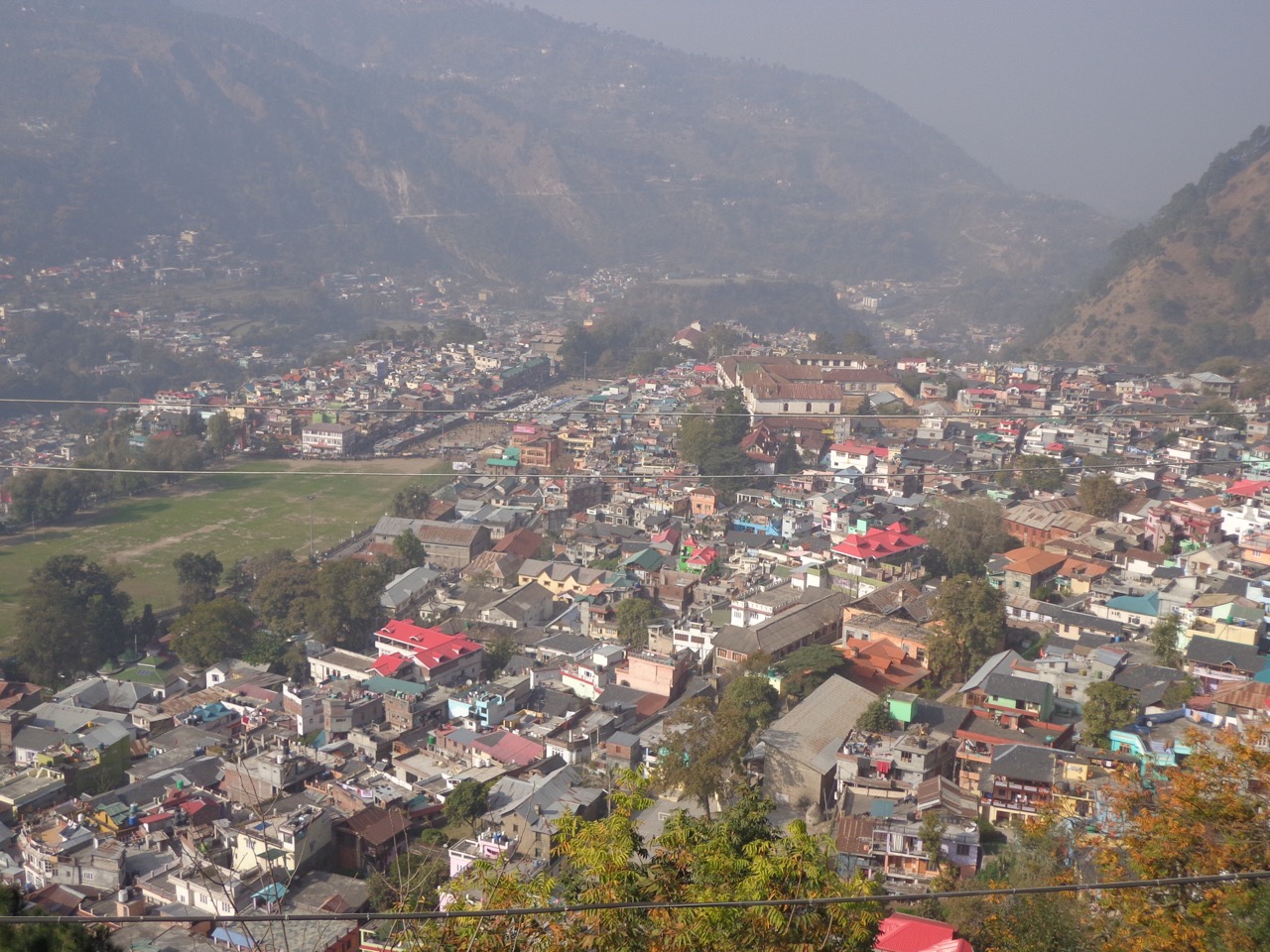 This is the altitude I had to gain in such a short amount of time. The Chaugan is visible on the left side of the frame.