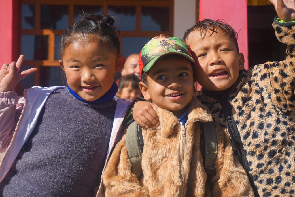 The kids loved posing for the camera. They were unlike the camera-shy young lamas I met during my trip.