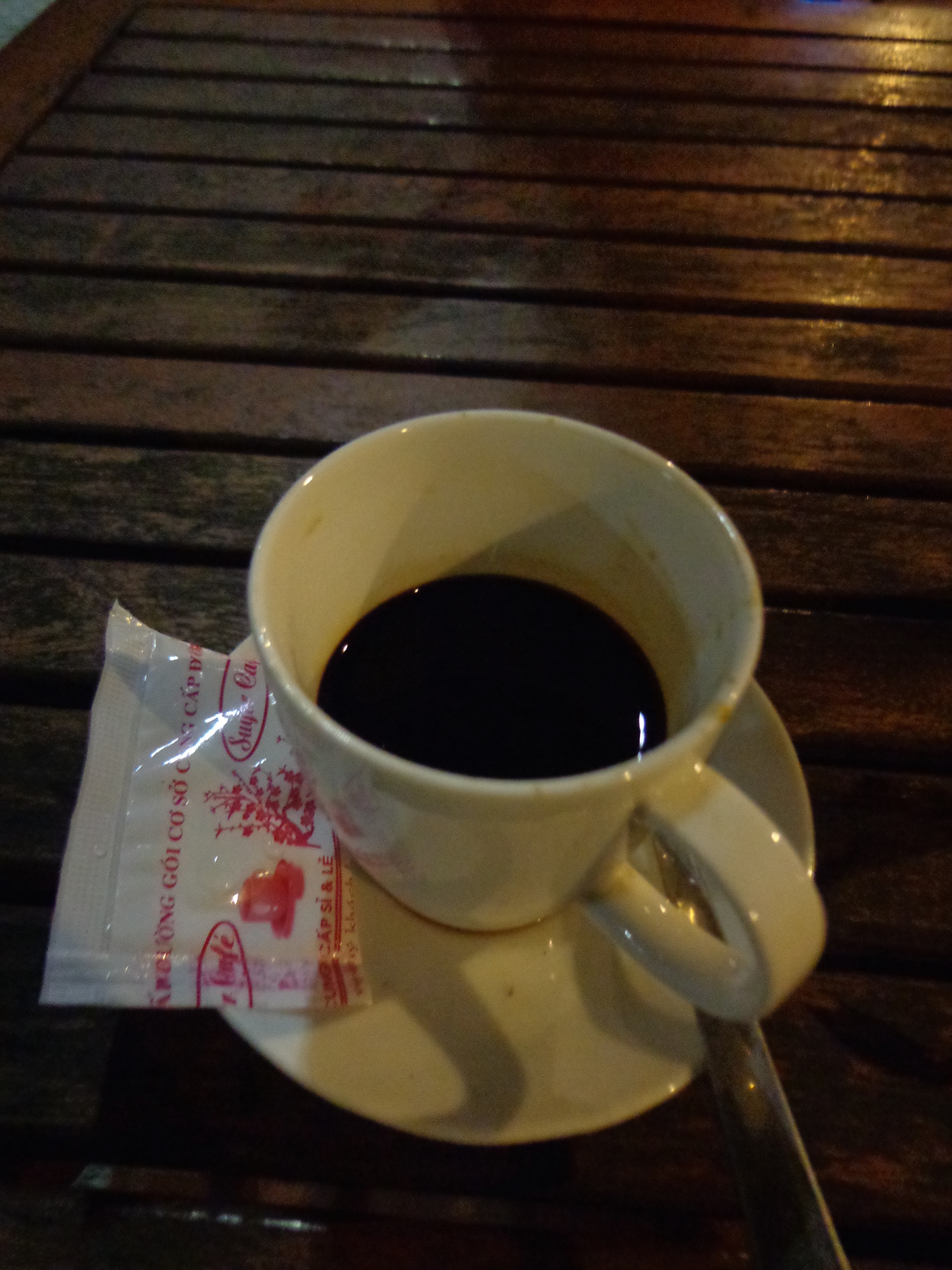 This espresso shot was arguably the strongest coffee I have ever had in my life.