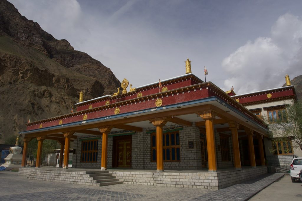 The new monastery building in Tabo.