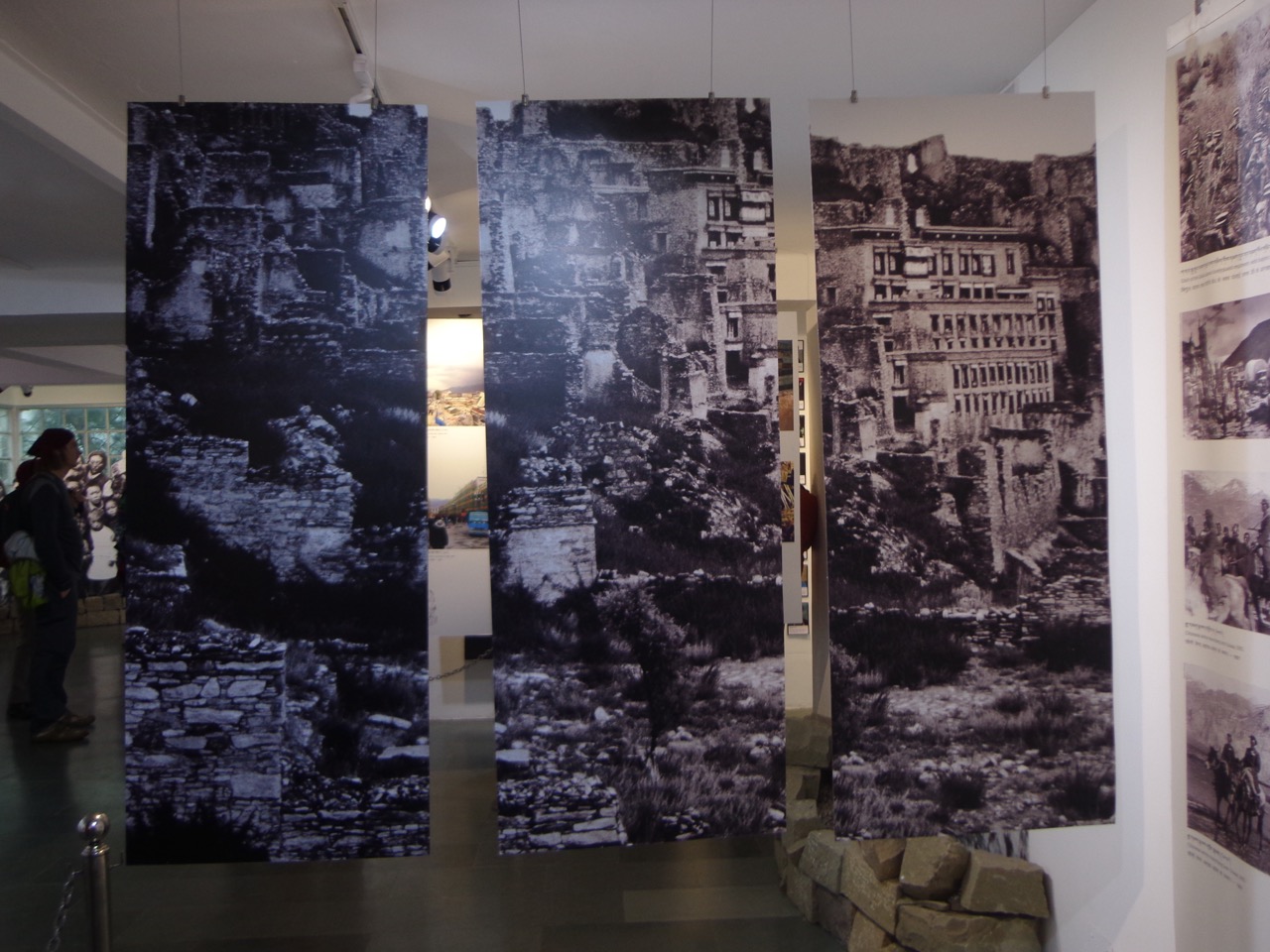 The destruction of Potala Palace.