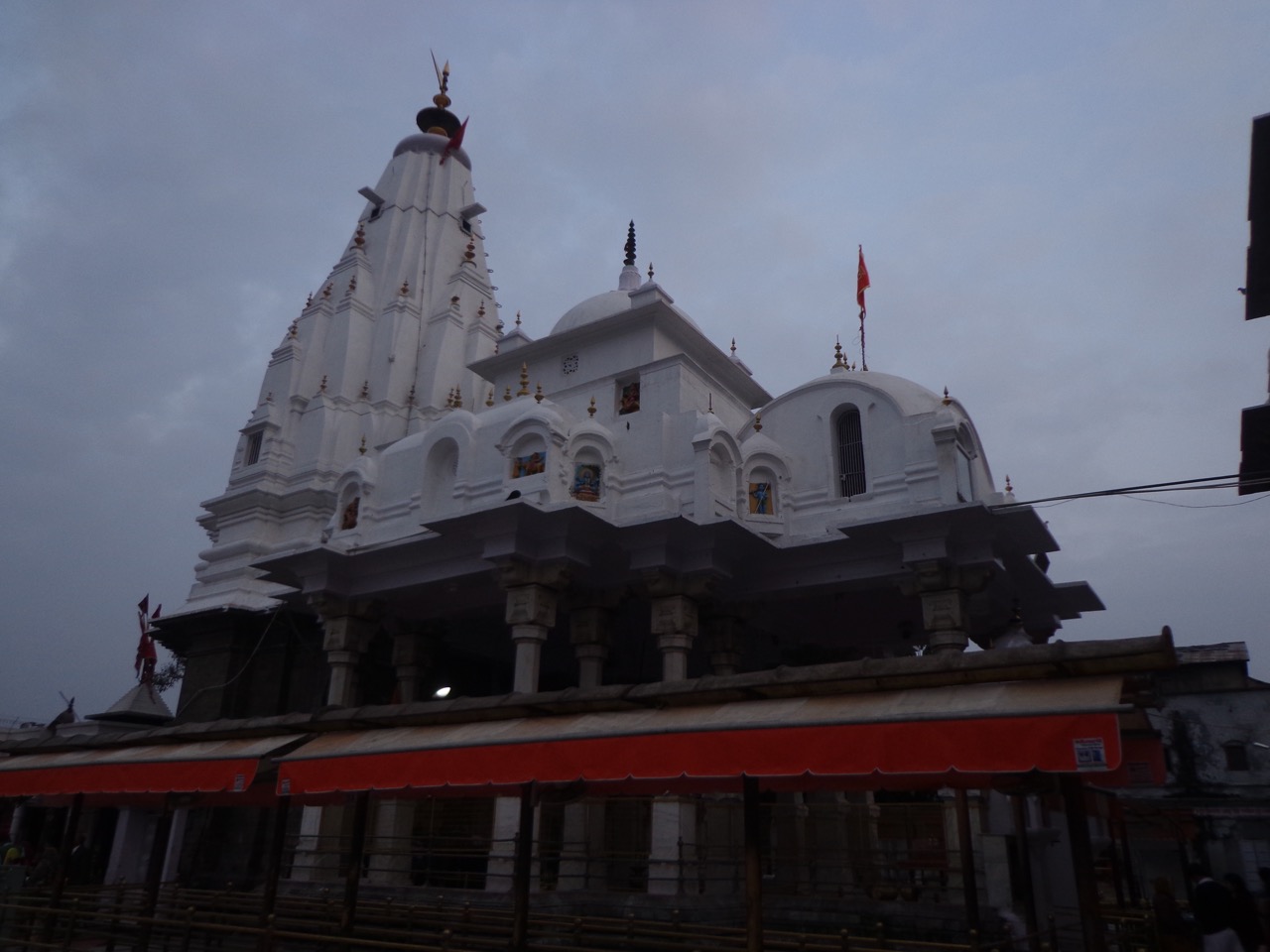 The spire of the temple.