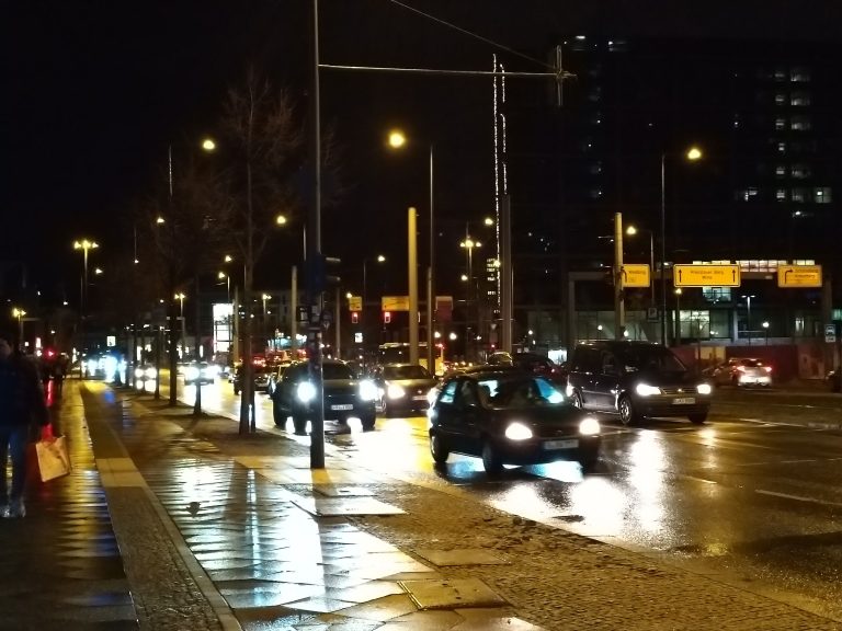 Just outside Berlin Hauptbahnhof