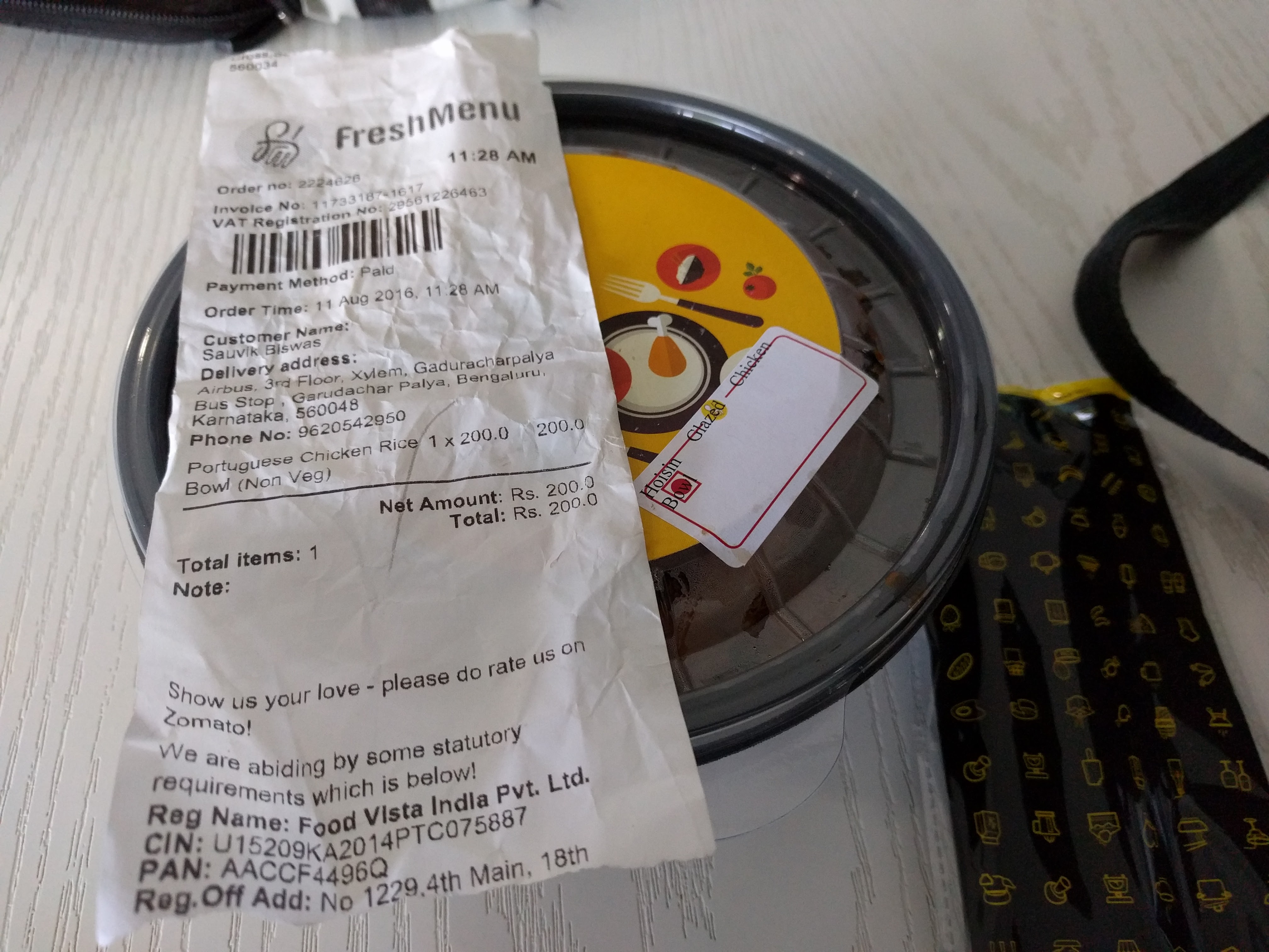 My order slip clearly says that my item was supposed to be something to do with Portugal. But like almost all goods, it was Made in China.