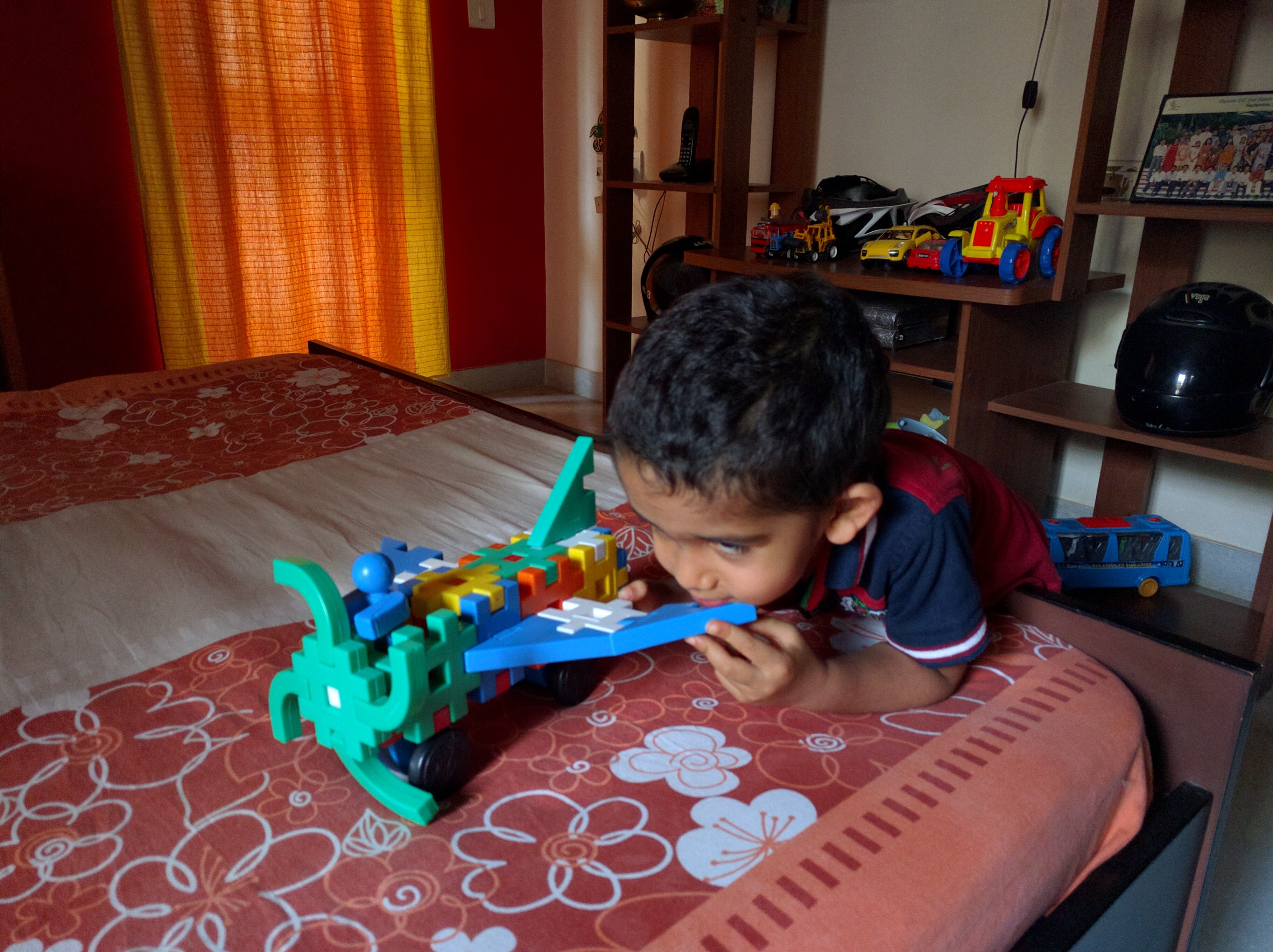 Here is Rehaan, who is either trying to work on a foldable wingtip or increasing the dihedral.