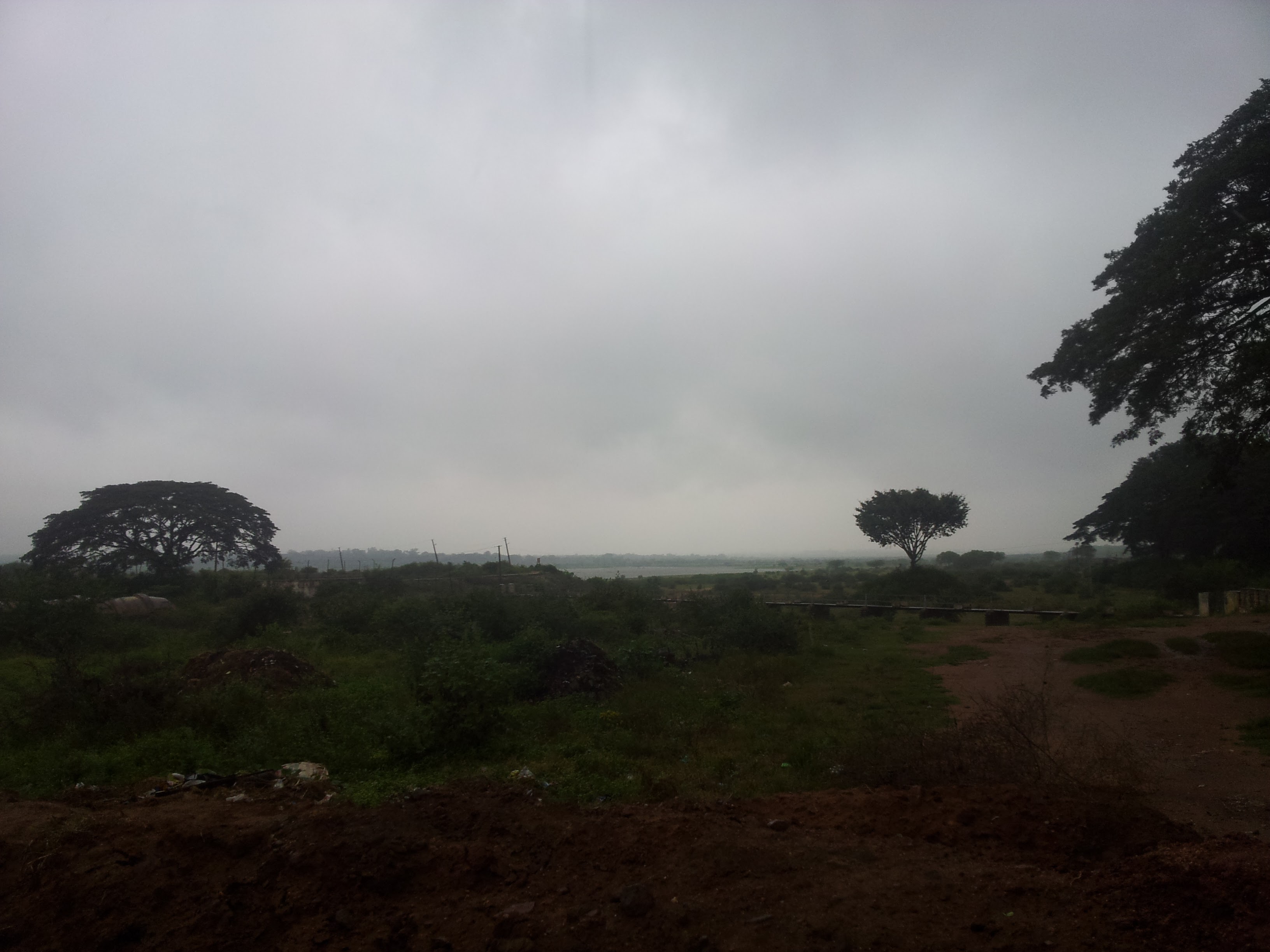 Hesaraghatta Lake from the South-East.