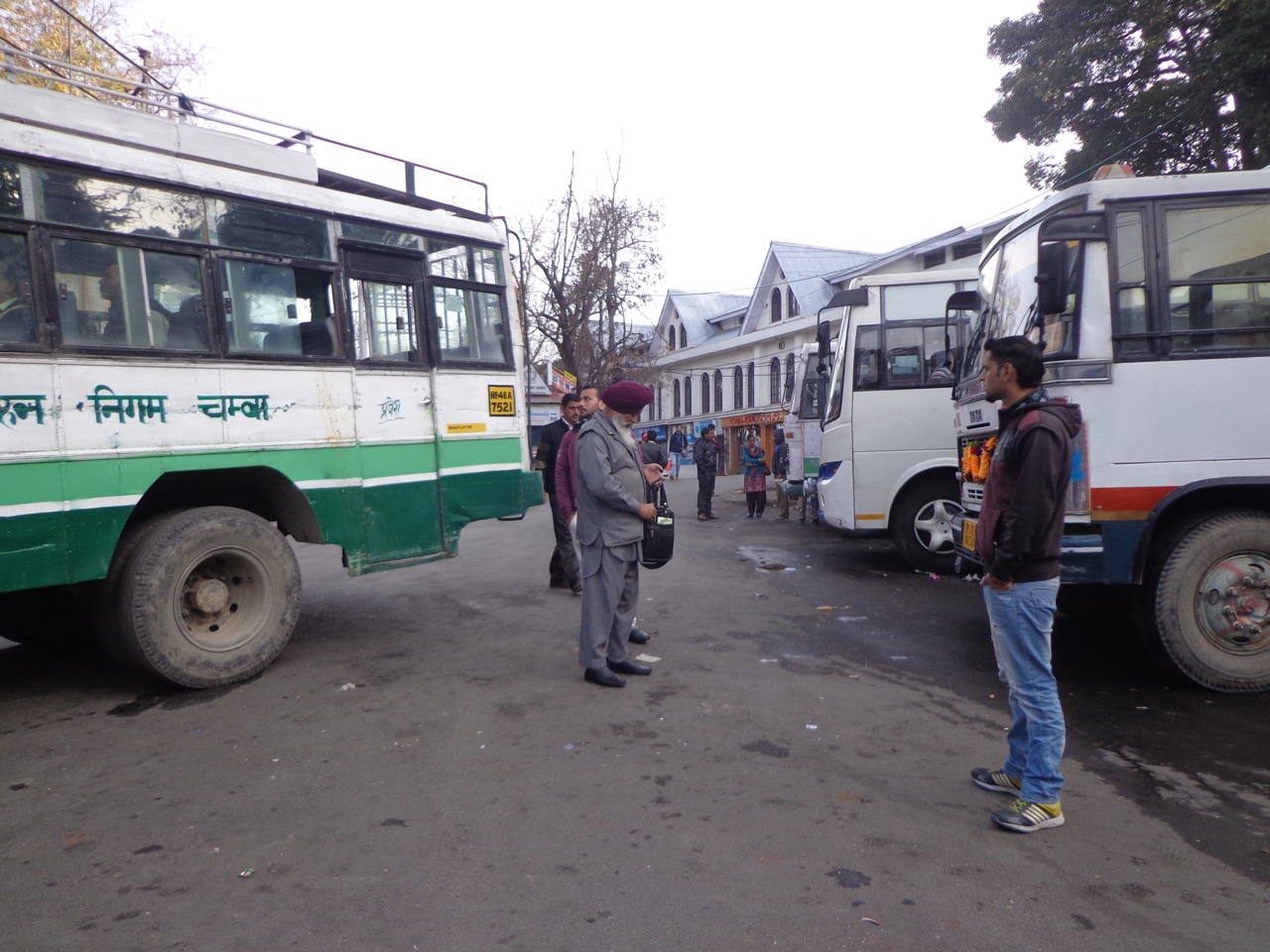 Dalhousie bus stop.
