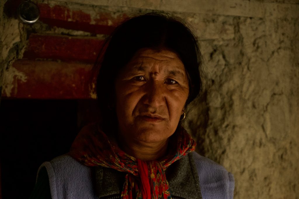 Sonam—the caretaker of the old monastery. Photography inside the prayer hall isn’t allowed.