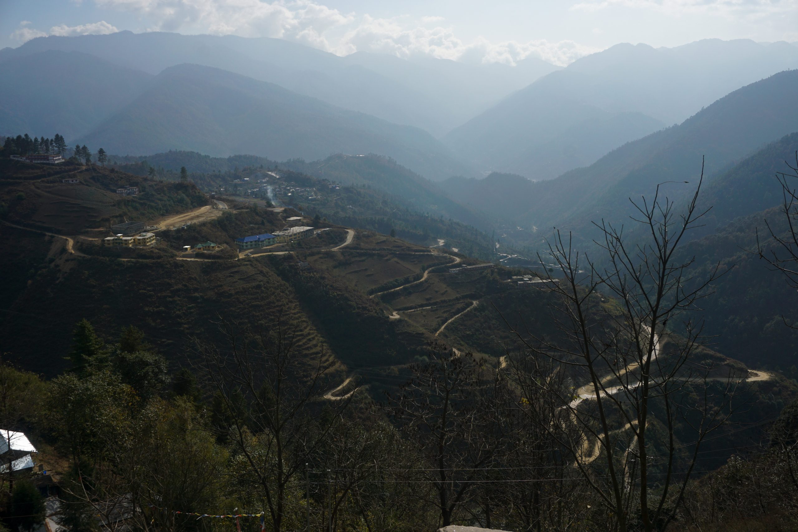 View from Bomdila’s Market.