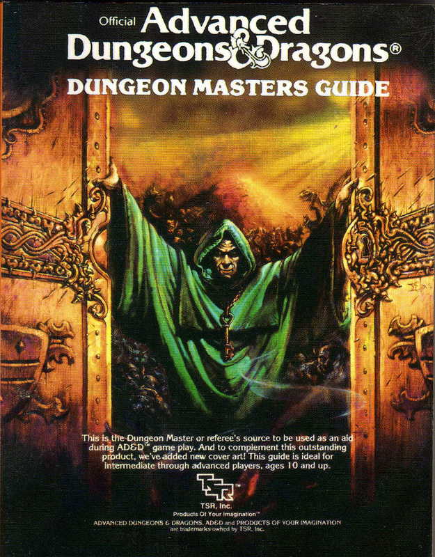 This particular edition of the D&D handbook has been referenced in the book.