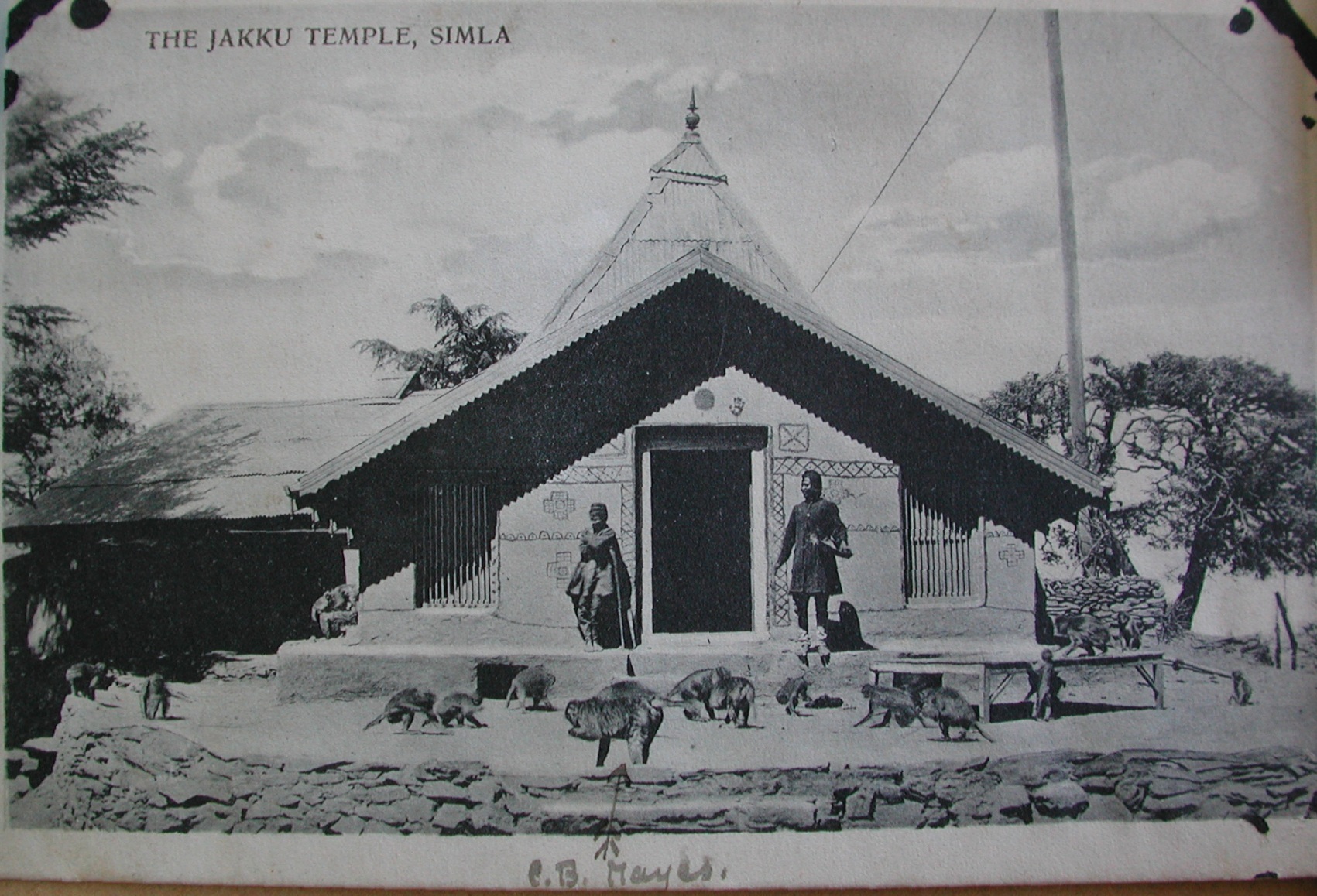 This humble temple of 1912 is a far cry from its modern edition, which features a huge Hanuman statue that is visible from afar.