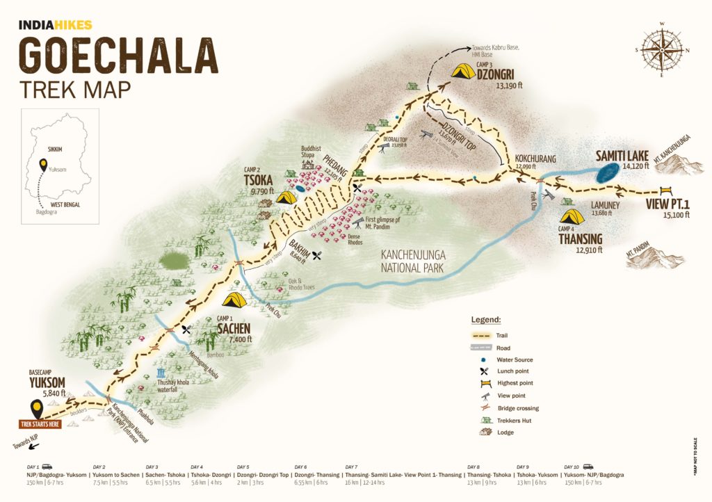 This map by Indiahikes is more informative than the ones we had in 2008.