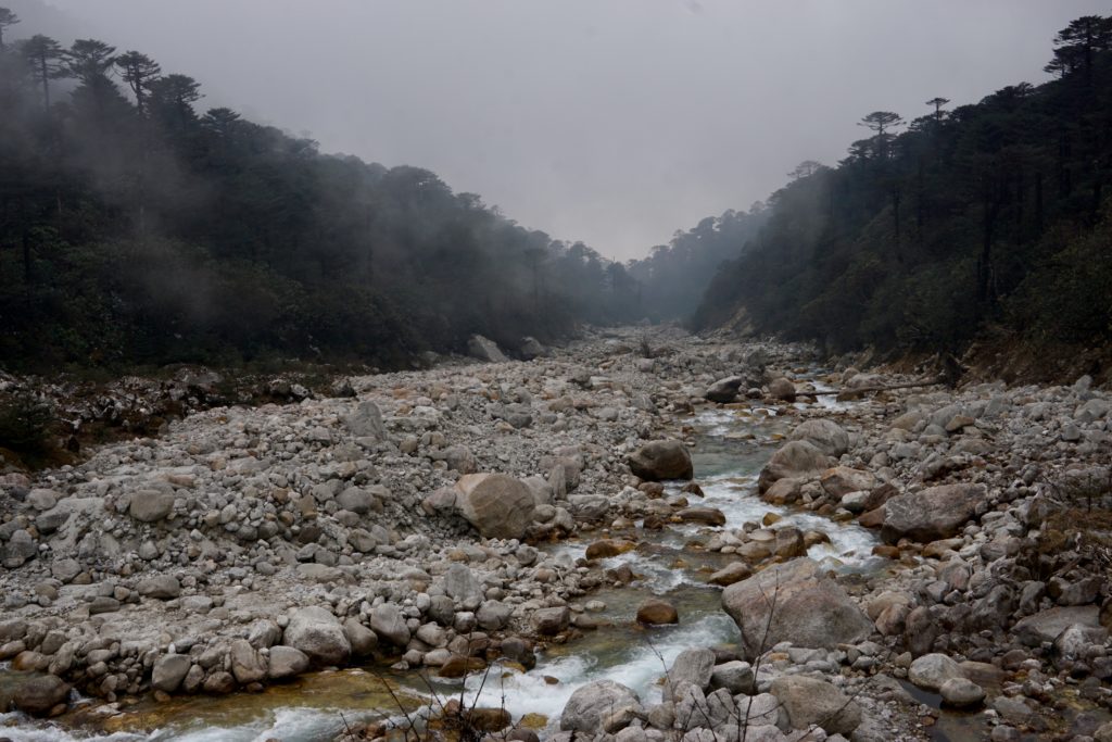 Kokchurang trekker&rsquo;s hut is located on the banks of Prek Chu.