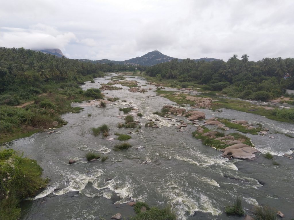 One of the highway-bridges that we crossed en route to Dharmapuri.